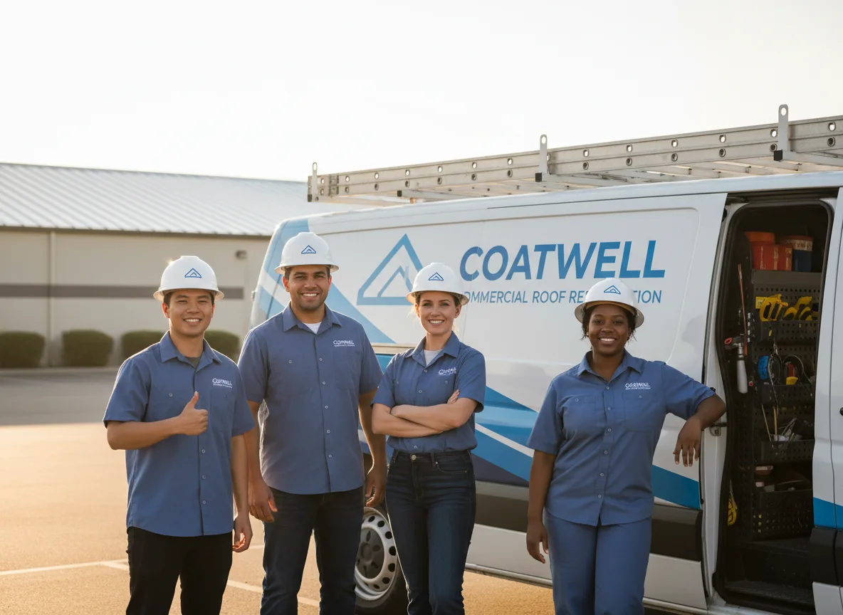 Commercial roof coating company in Pleasant Hill, OR